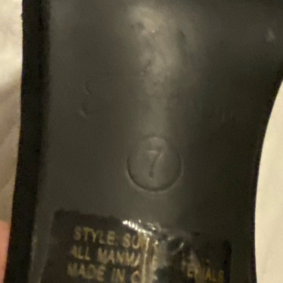 Forever Link Passion-86 Dress Sandals, Size 7, black  Heels  👠S1 - Picture 5 of 7